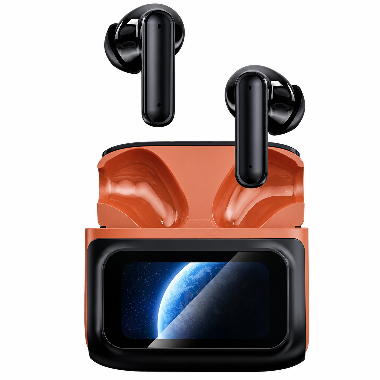 Наушники беспроводные Earbuds Touch Screen с экраном (1016-313-00)