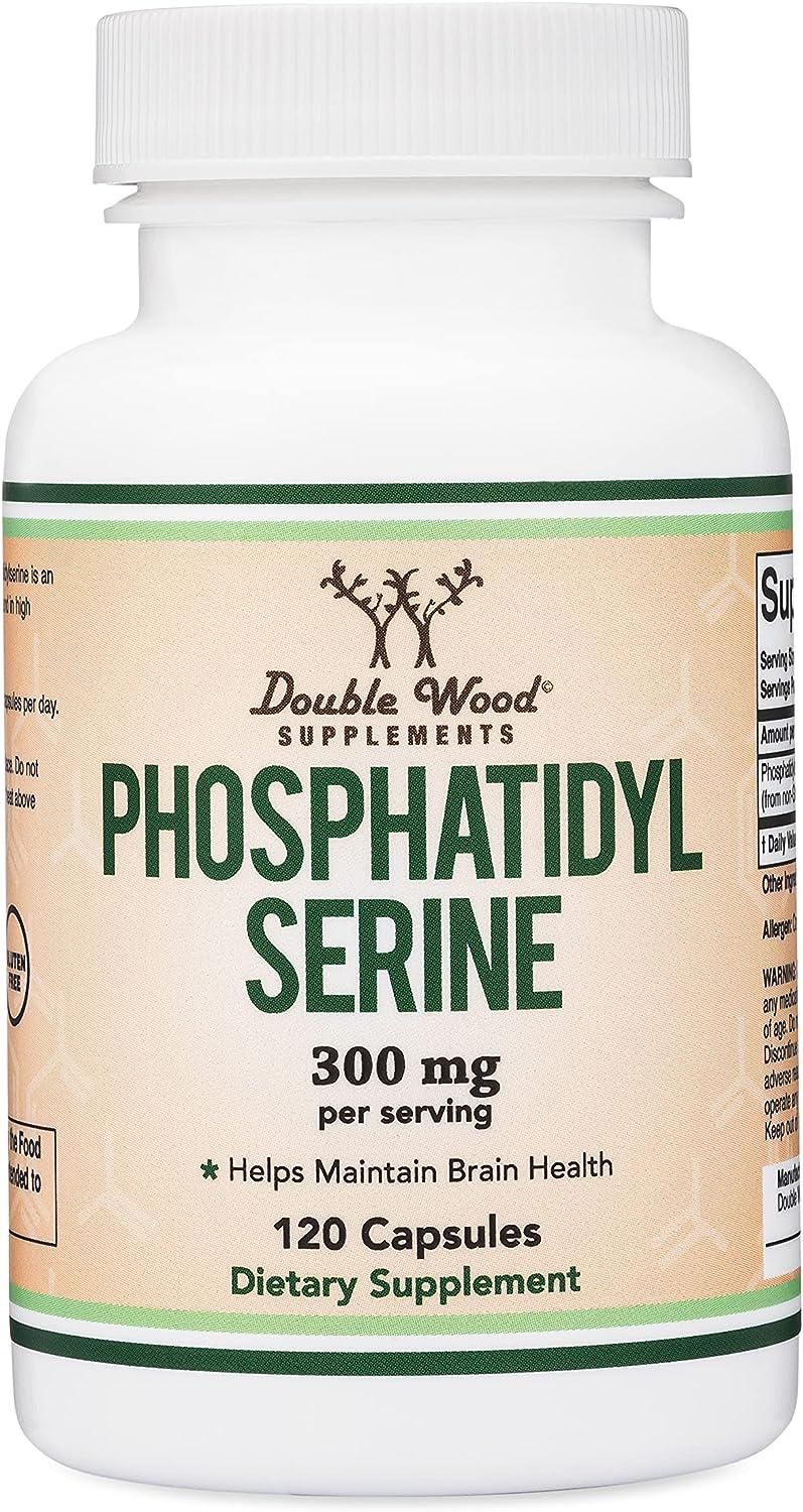 Фосфатидилсерин Double Wood Supplements Phosphatidylserine 300 mg 120 caps