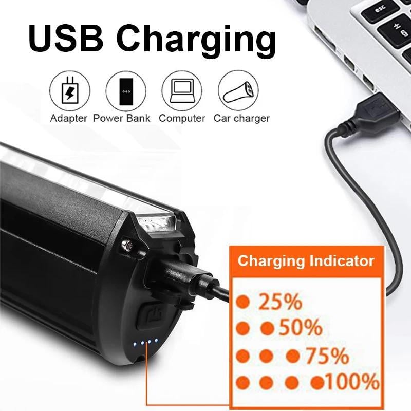 Фара велосипедна TouCloud 5 led P90 6000 Lumen 10000 mAh - фото 10