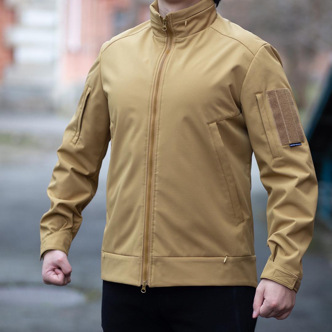 Куртка милитари Brotherhood UTJ 2.0 Softshell р. 50/170-176 см Койот (BH-UTJ2.0-SSC-50) - фото 4