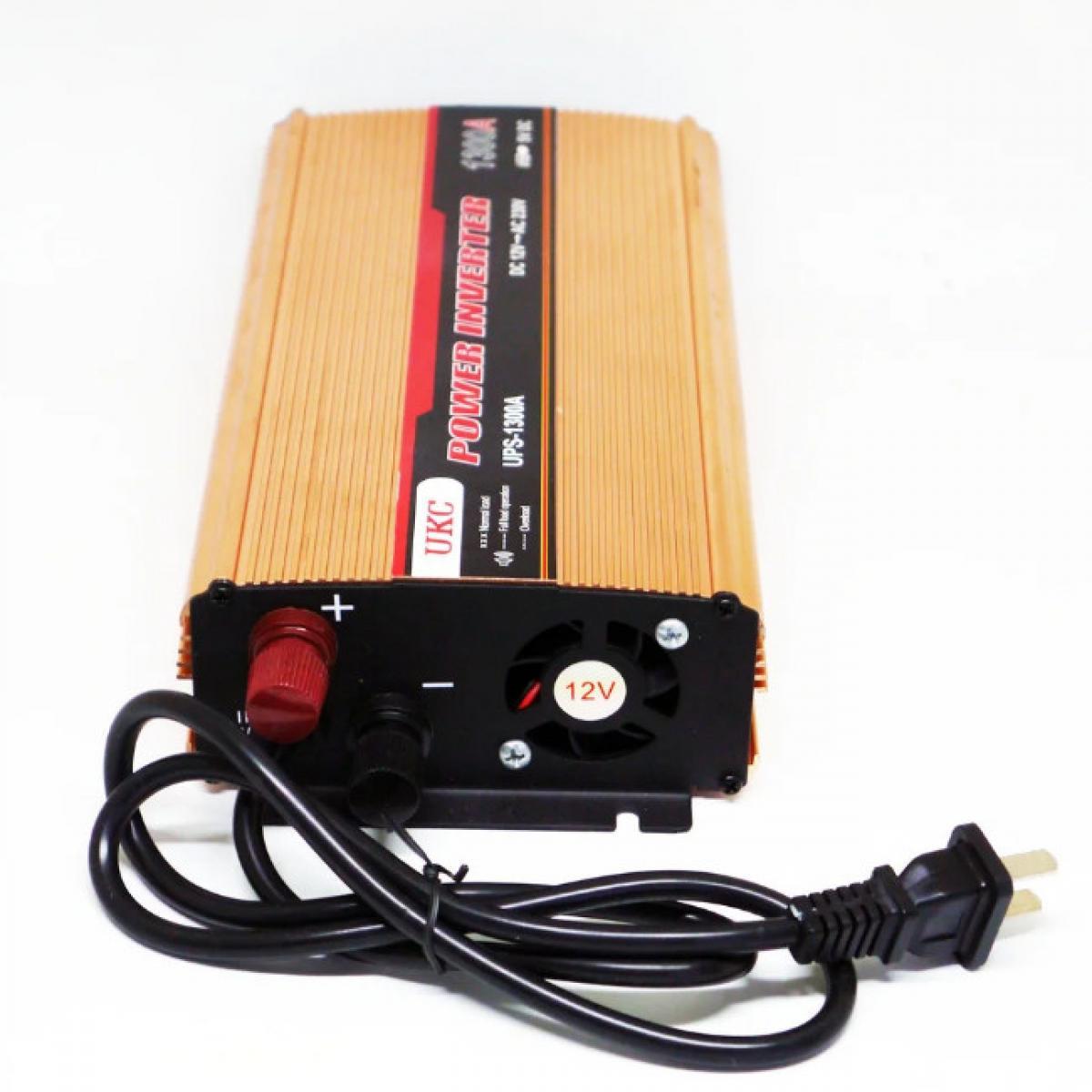 Инвертор напряжения UKC AC / DC UPS 1300W UPS + CHARGE бесперебойник - фото 3