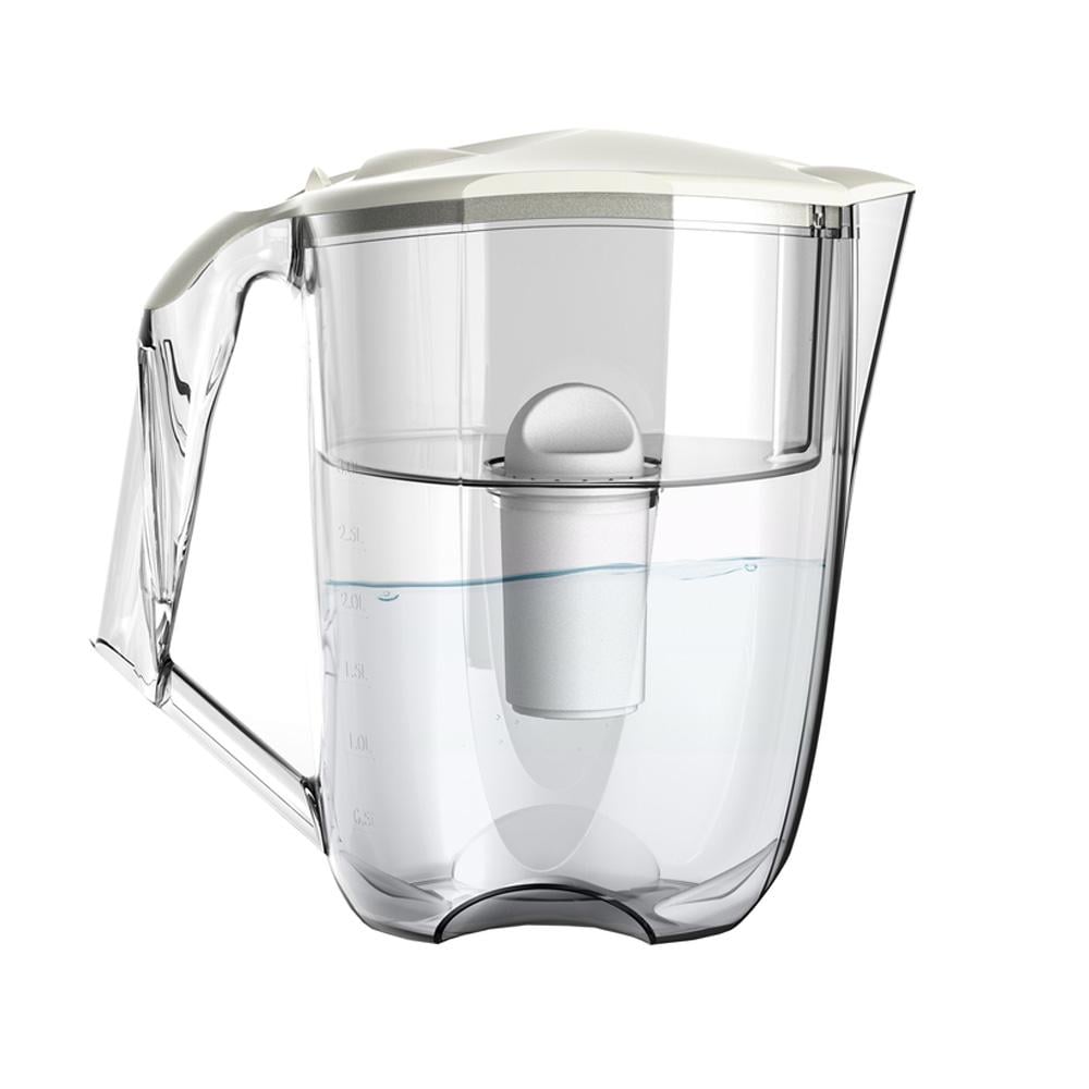 Фільтр-глечик Ecosoft Maxima чотири картриджі Перлинний (55520007) - фото 3 Фільтр-глечик Ecosoft Maxima чотири картриджі Перлинний (55520007) - фото 3