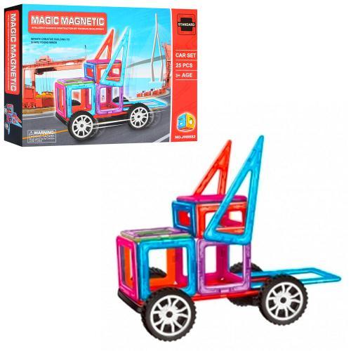 Конструктор магнитный Bambi JH8882 Машинка 25 дет