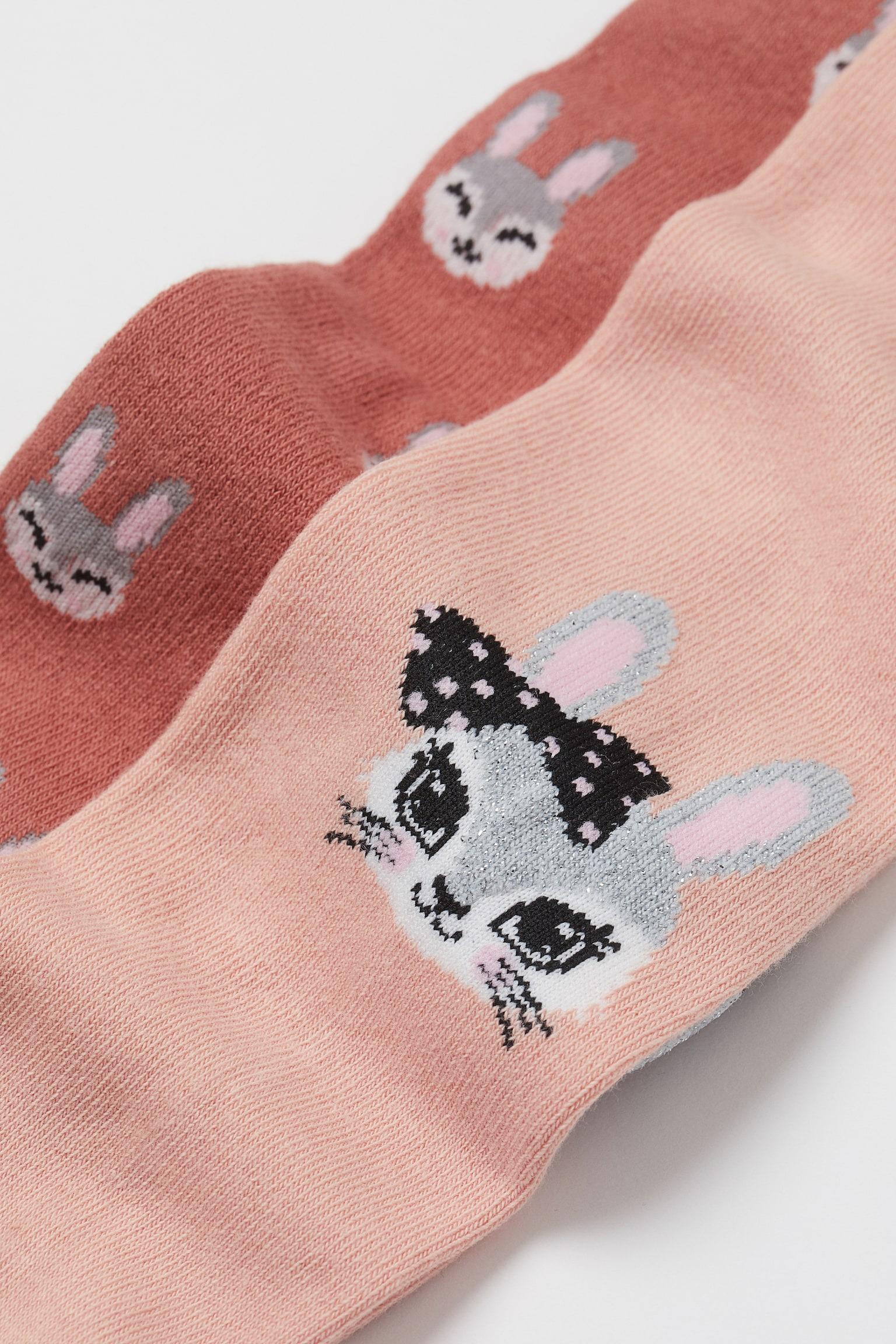 Набір махрових колготок для дівчинки H&amp;M 122-128 см (0619739110) - фото 2