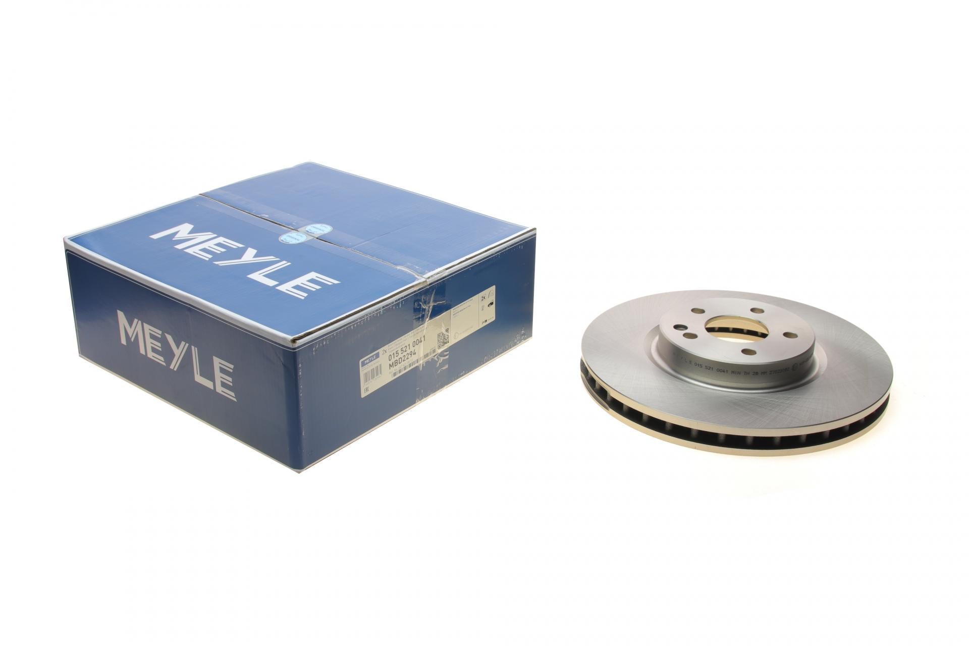 Диск гальмівний передній Meyle для Mercedes Vito W447 14- 330x32 мм (015 521 0041)