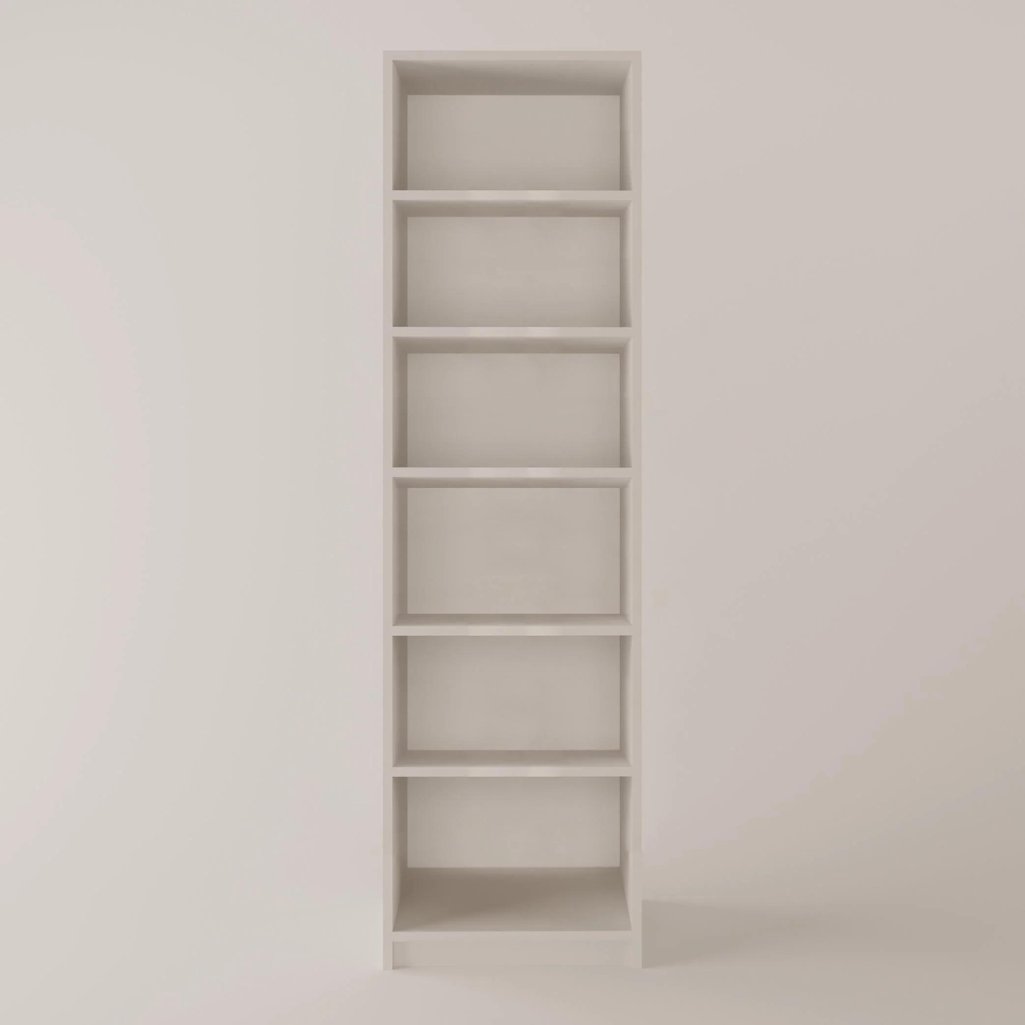 Шкаф книжный 1950х550х420 мм Белый - фото 2