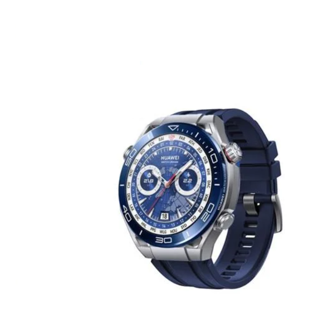 Ремінець Silicone для смарт-годинників Huawei Watch Ultimate Темно-синій