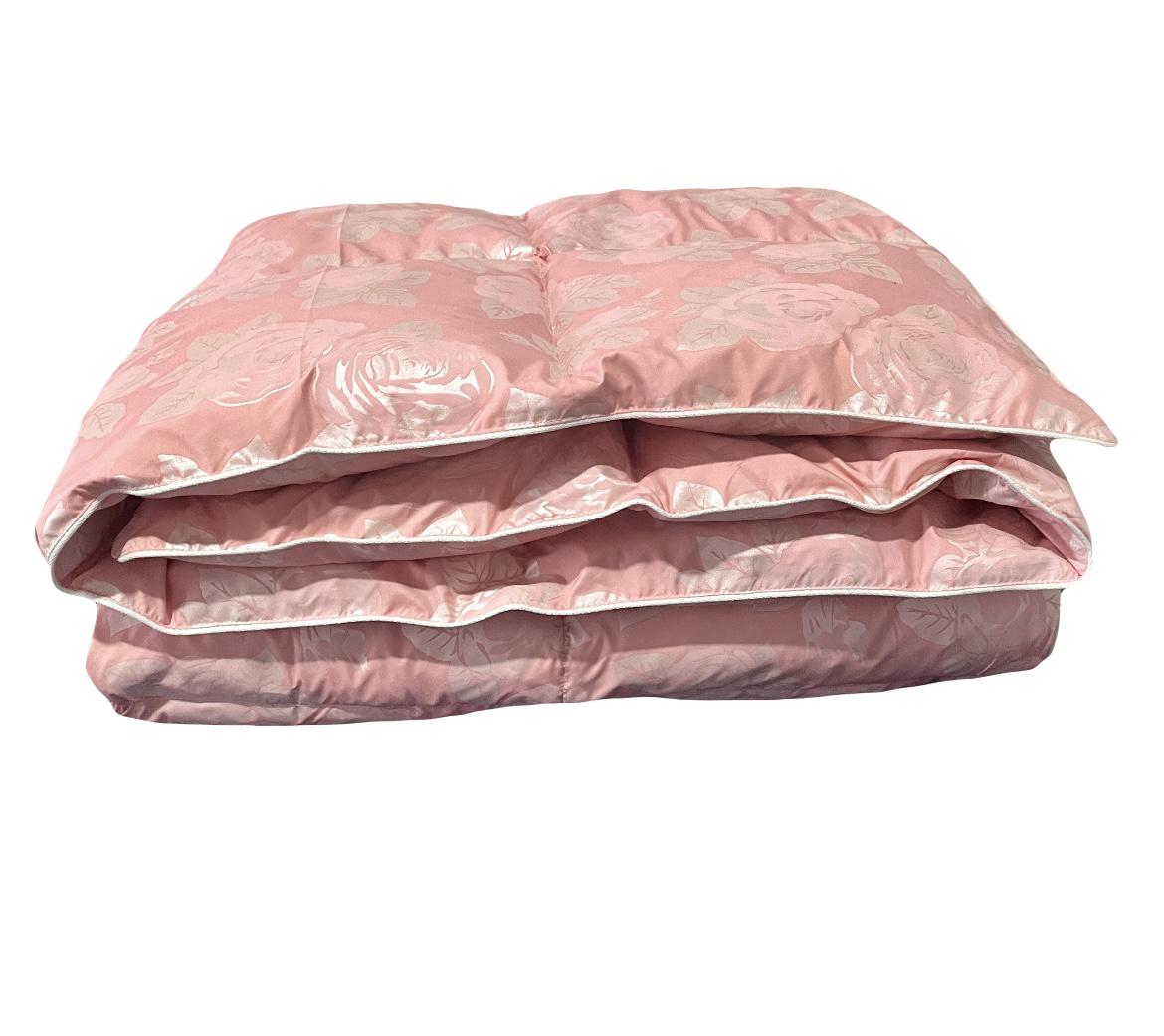 Ковдра пухова касетна Catalea зима 200x220 см Рожевий (7329)