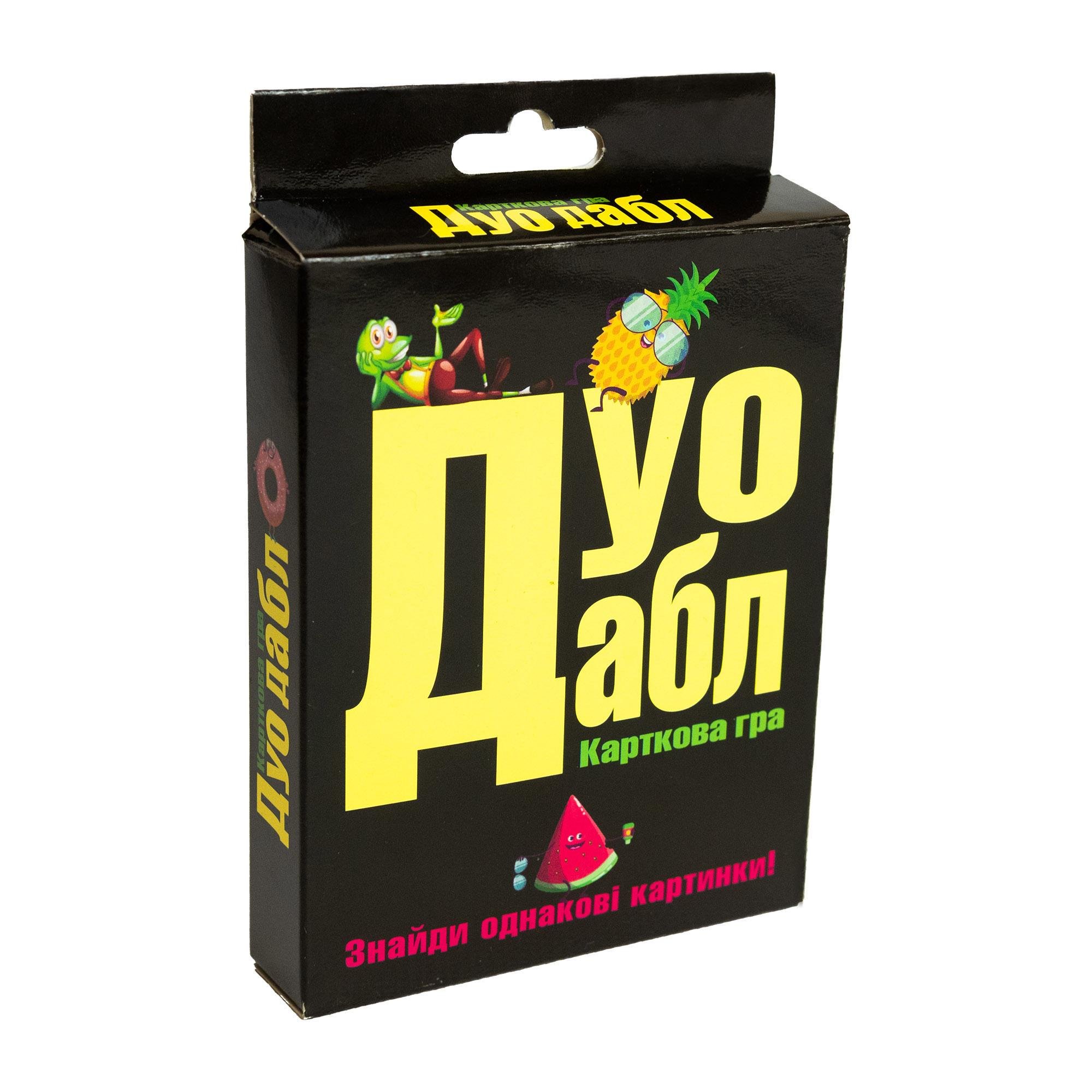 Настольная игра Strateg Дуо Дабл укр. (30218)