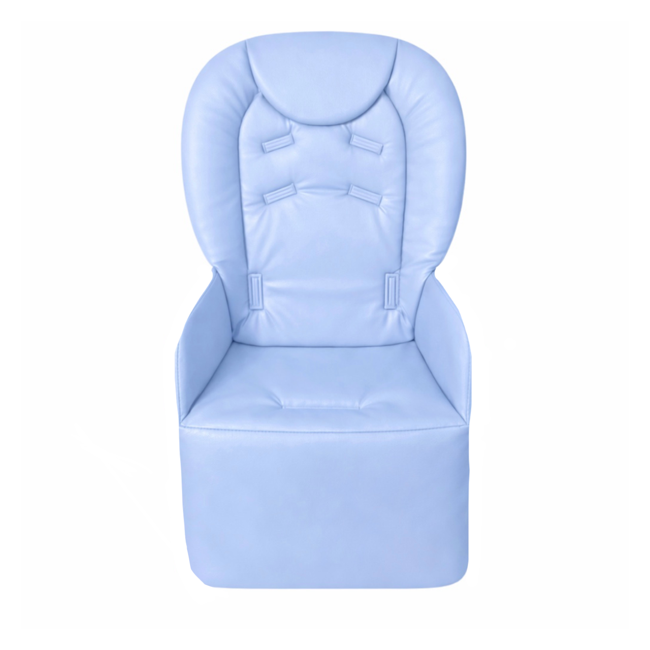 Чохол на стільчик для годування Chicco Polly 2в1 екошкіра Блакитний