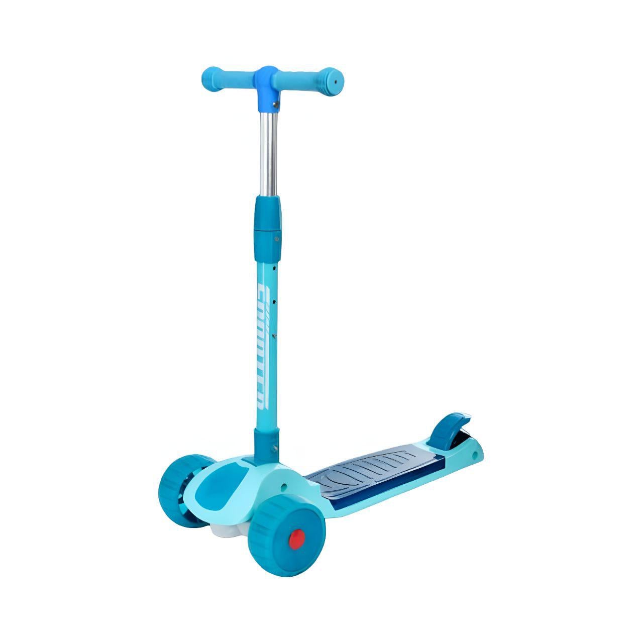 Самокат детский складной 6016-1 колеса PU регулируемая высота руля Синий (24631870)