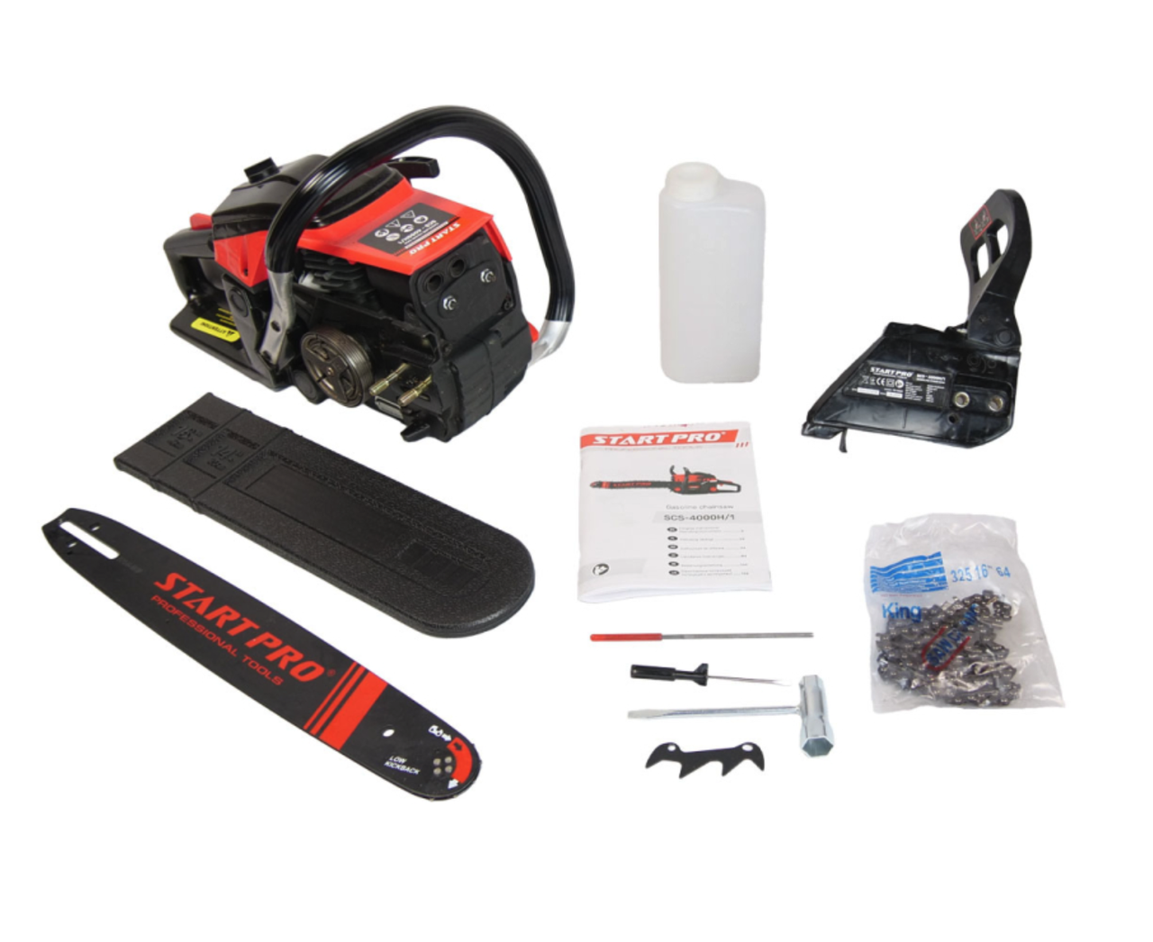 Бензопила цепная Start Pro SCS-4000H/1 - фото 10 Бензопила цепная Start Pro SCS-4000H/1 - фото 10