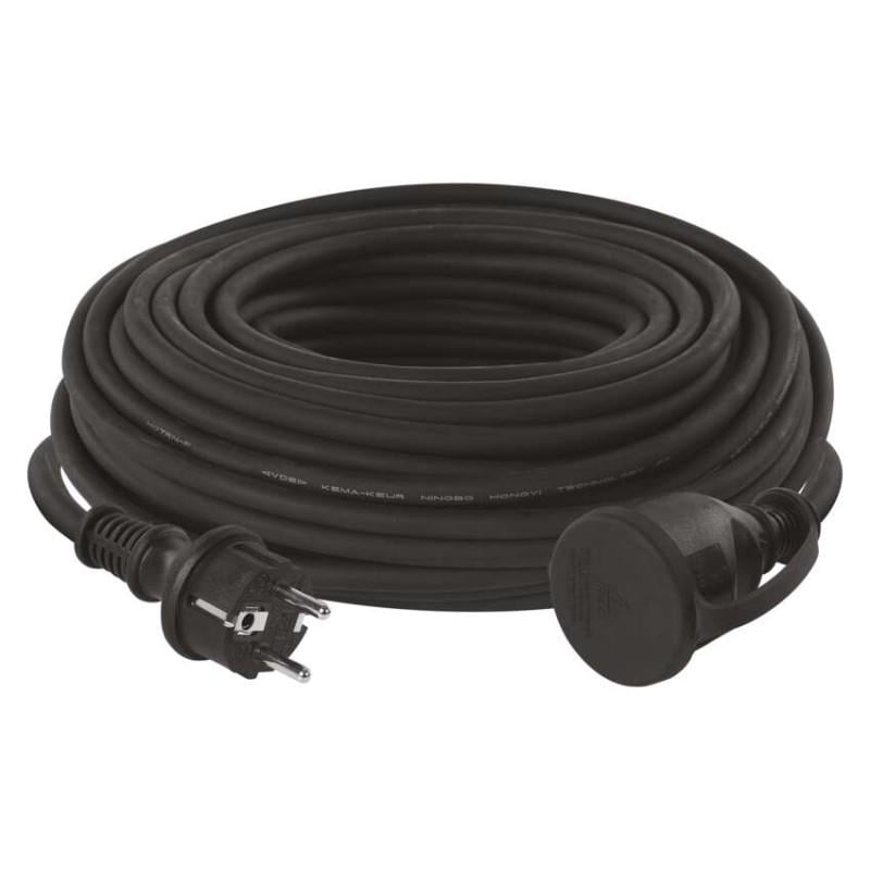 Удлинитель сетевой Emos P01830 1 розетка 30 м 1,5 кв. мм IP44 резина/неопрен (36480334)