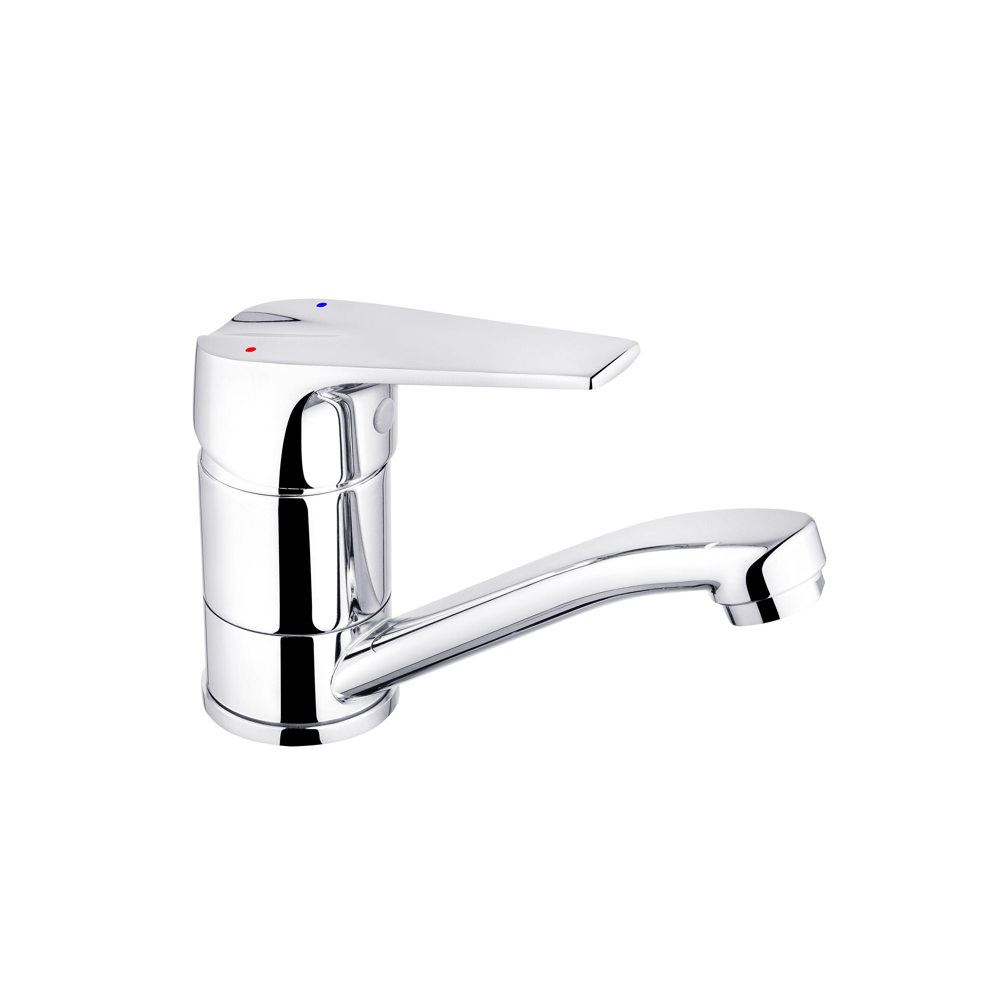 Смеситель для умывальника KRONER Odra-C010 CV019267 однорычажный Хром (134761)