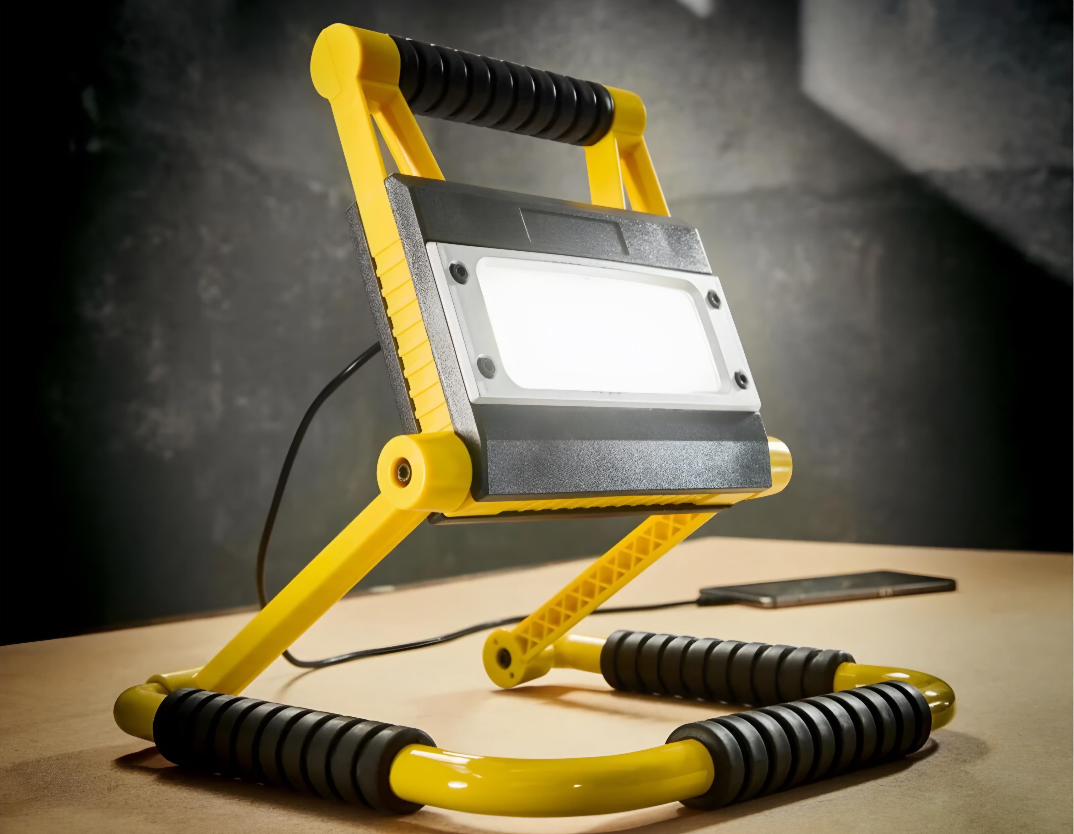 Фонарь-прожектор аккумуляторный Parkside PFLA 4400 B1 со встроенным повербанком 20 Вт (G20032) - фото 4 Фонарь-прожектор аккумуляторный Parkside PFLA 4400 B1 со встроенным повербанком 20 Вт (G20032) - фото 4