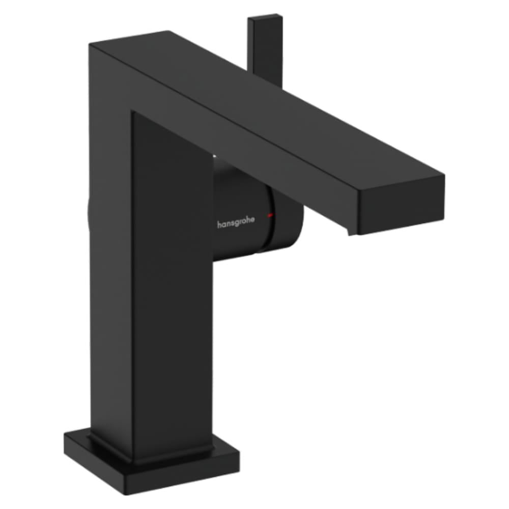 Смеситель для умывальника Hansgrohe Tecturis E CoolStart EcoSmart+ однорычажный Черный матовый (73020670)