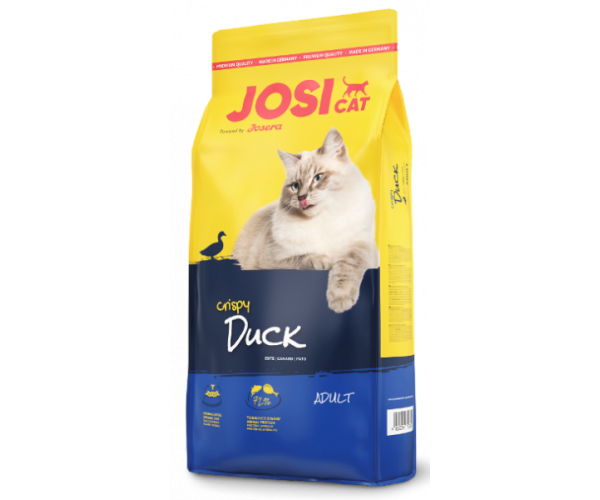 Корм сухой для взрослых котов JOSICAT Duck с уткой 650 г