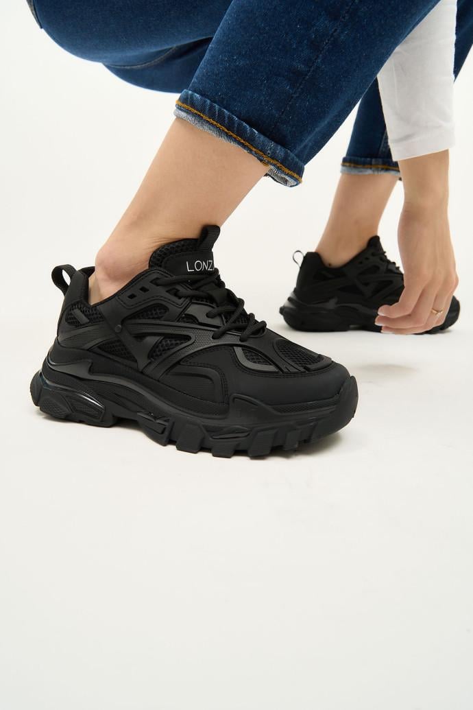 Кросівки LONZA 204473 р. 41 Чорний (22258_41) - фото 3 Кросівки LONZA 204473 р. 41 Чорний (22258_41) - фото 3