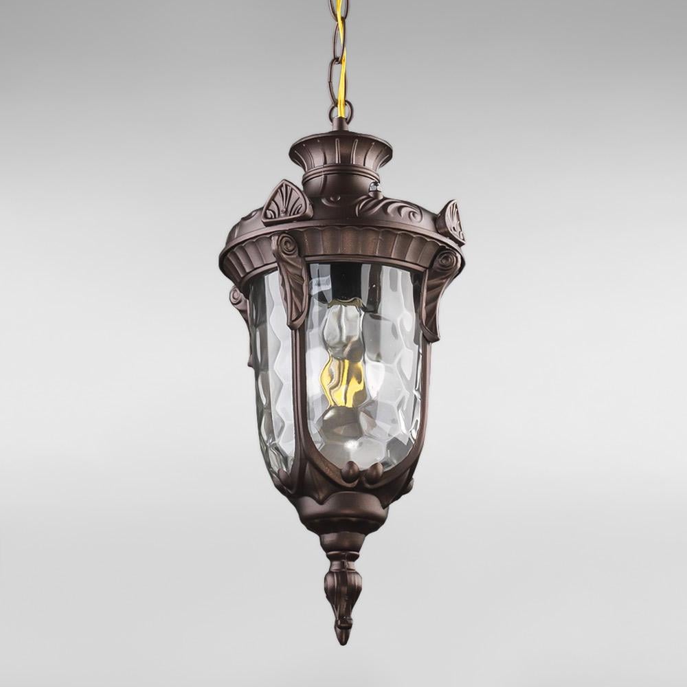 Світильник вуличний підвісний Light House DL-18818/1P Коричневий - фото 2