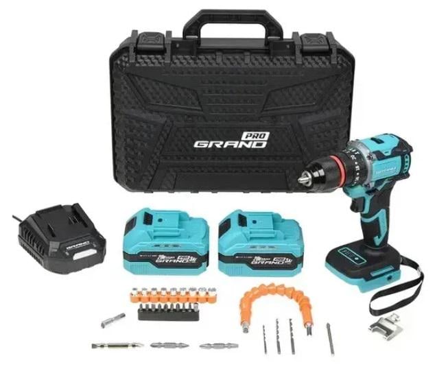 Шуруповерт аккумуляторный Grand ДА-20/50 BL/DFR Шуруповерт аккумуляторный Grand ДА-20/50 BL/DFR