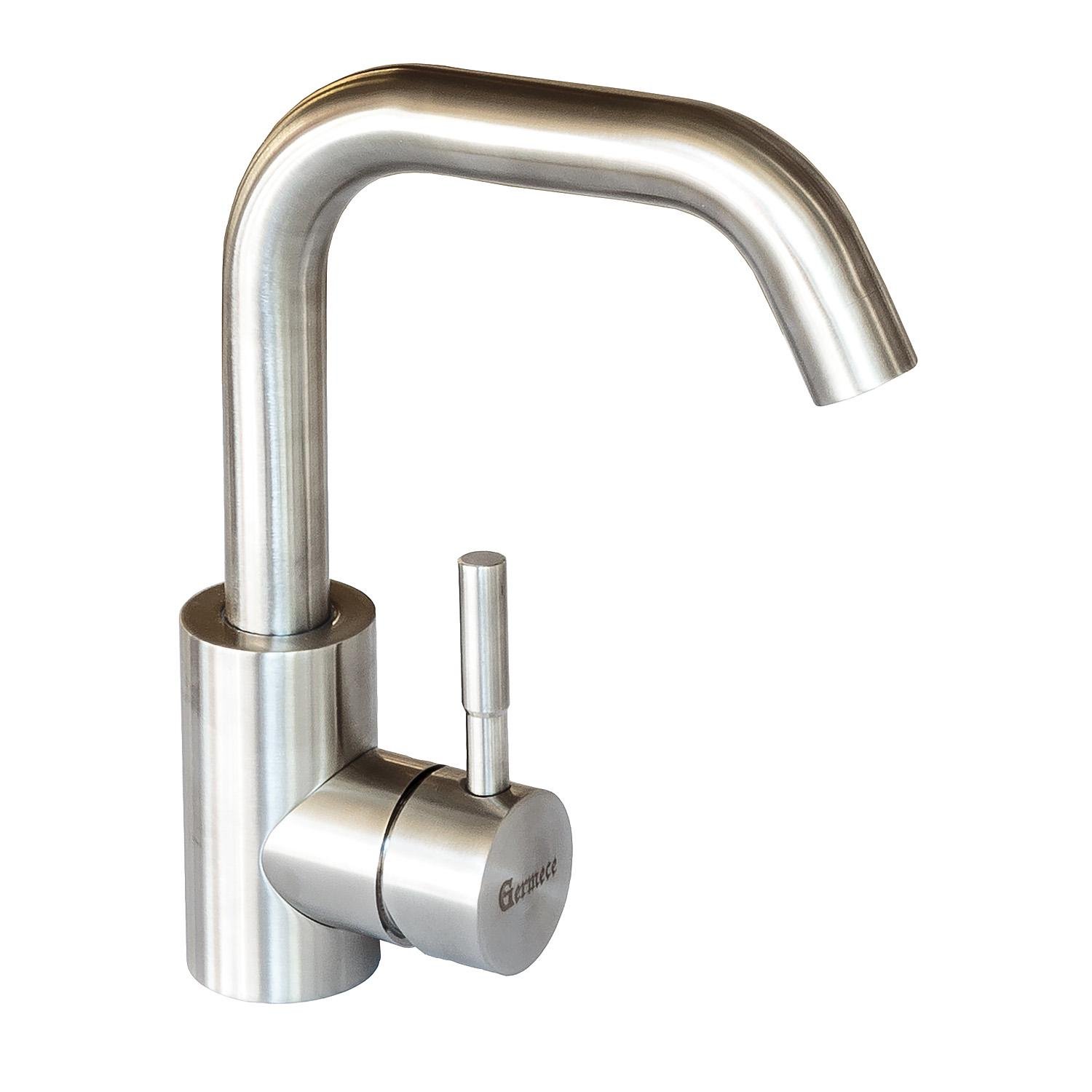 Змішувач для кухні PLATINUM Germece 8528 PLS-A14193 одноважільний Сатин (151212)