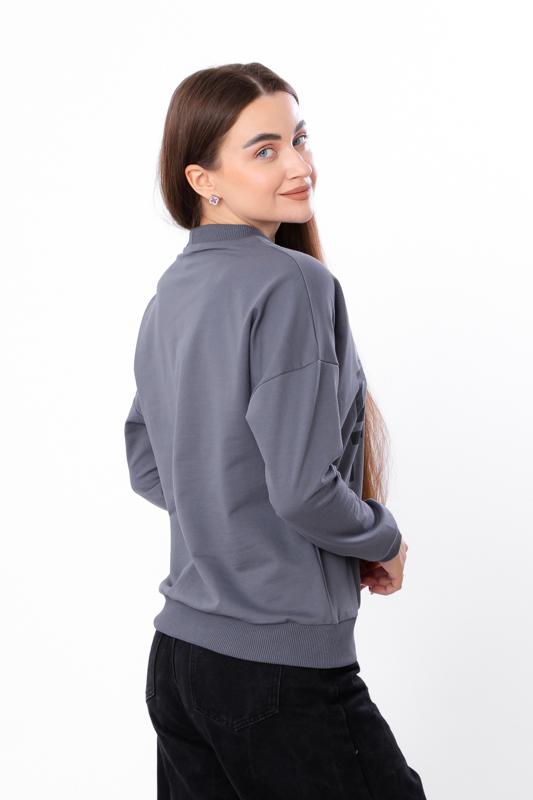 Світшот жіночий Носи Своє р. 54 Антрацит (8175-057-33) - фото 3 Світшот жіночий Носи Своє р. 54 Антрацит (8175-057-33) - фото 3