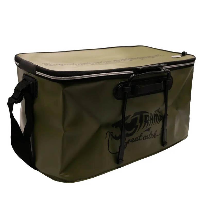 Сумка рыболовная Tramp из EVA 55x30x30 см L 50 л Olive (UTRP-030-olive-L) - фото 10