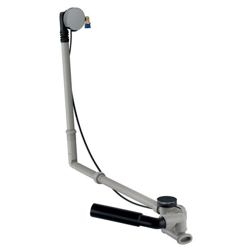 Злив-перелив для ванни Geberit з поворотним механізмом/впускним штуцером d 52 мм 73 см Хром (150.711.21.6)