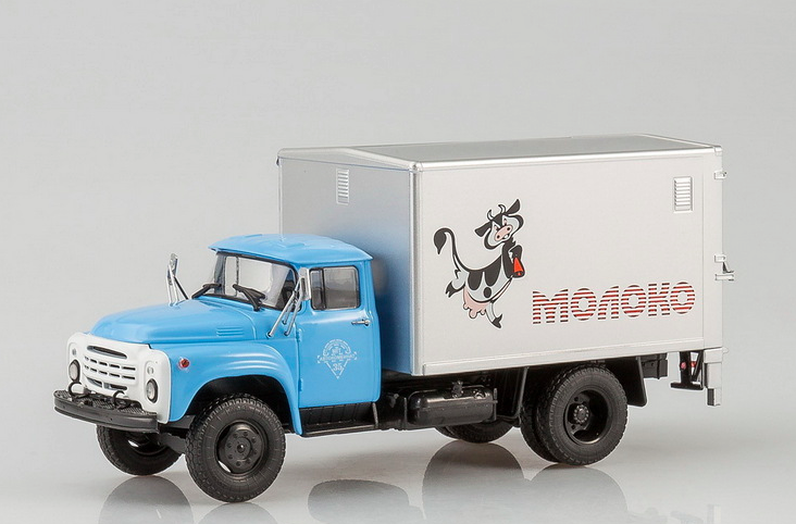 Колекційна модель АІСТ ЗІЛ-130 У-165 Молоко масштаб 1:43