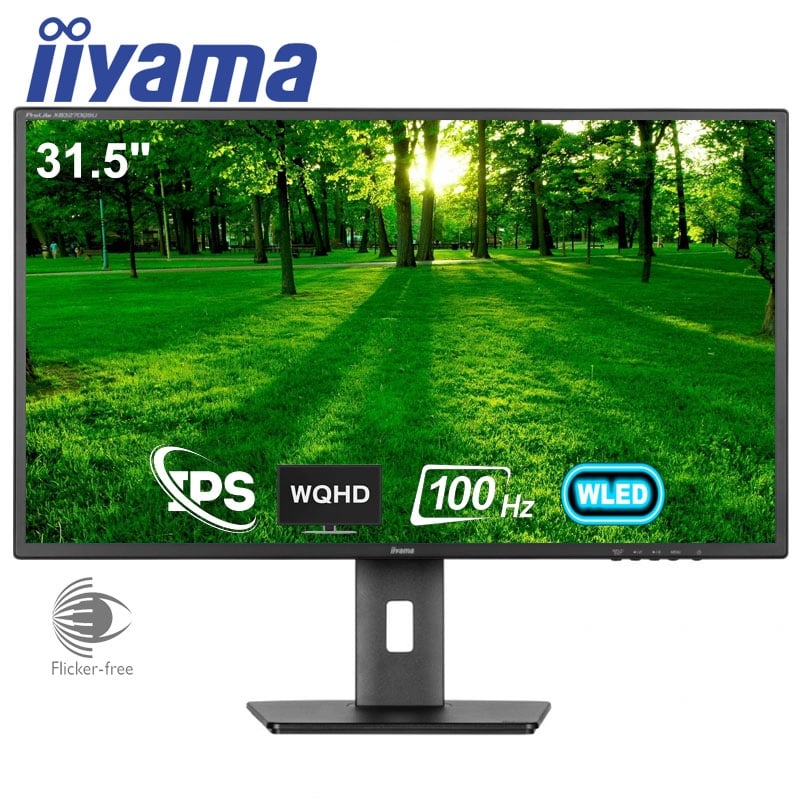 Монітор безрамковий iiyama XB3270QSU-B1 IPS 2560x1440 QHD 32" 4W (26832340) - фото 4 Монітор безрамковий iiyama XB3270QSU-B1 IPS 2560x1440 QHD 32" 4W (26832340) - фото 4