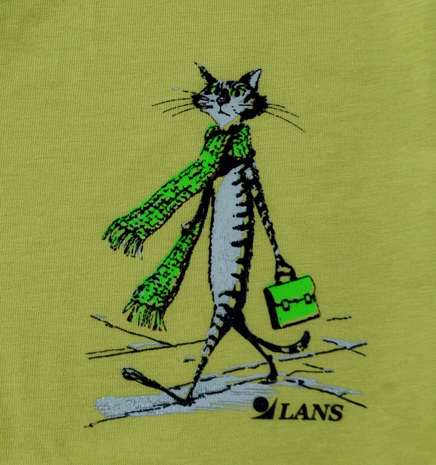 Трусы мужские транки Lans Кот с портфелем 4XL (28300483) - фото 2