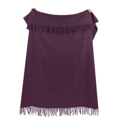 Плед букле 140х200 см Сливовый - фото 3 Плед букле 140х200 см Сливовый - фото 3