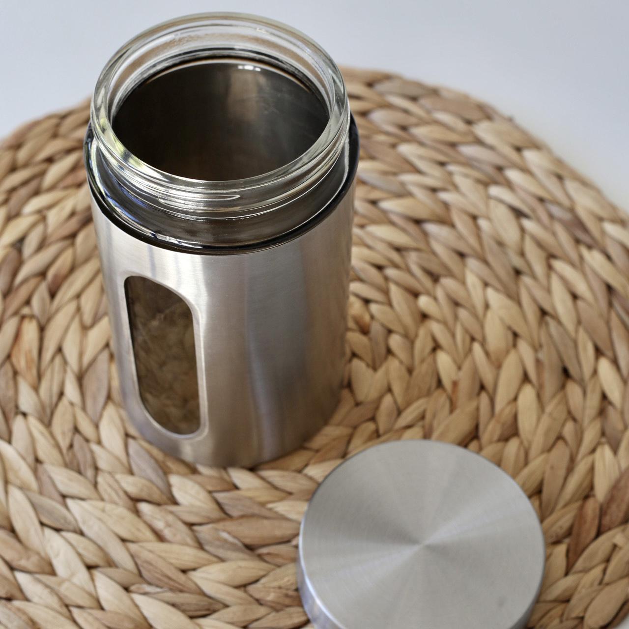 Набор емкостей из нержавеющей стали с окошком - фото 5 Набор емкостей из нержавеющей стали с окошком - фото 5