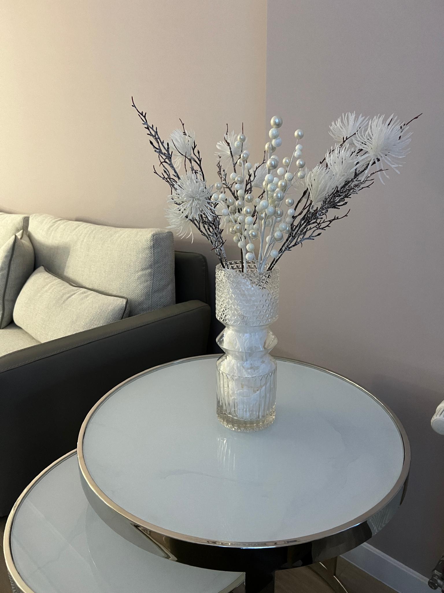 Ваза стеклянная Serenite d 11,5 см h 30 см - фото 3 Ваза стеклянная Serenite d 11,5 см h 30 см - фото 3