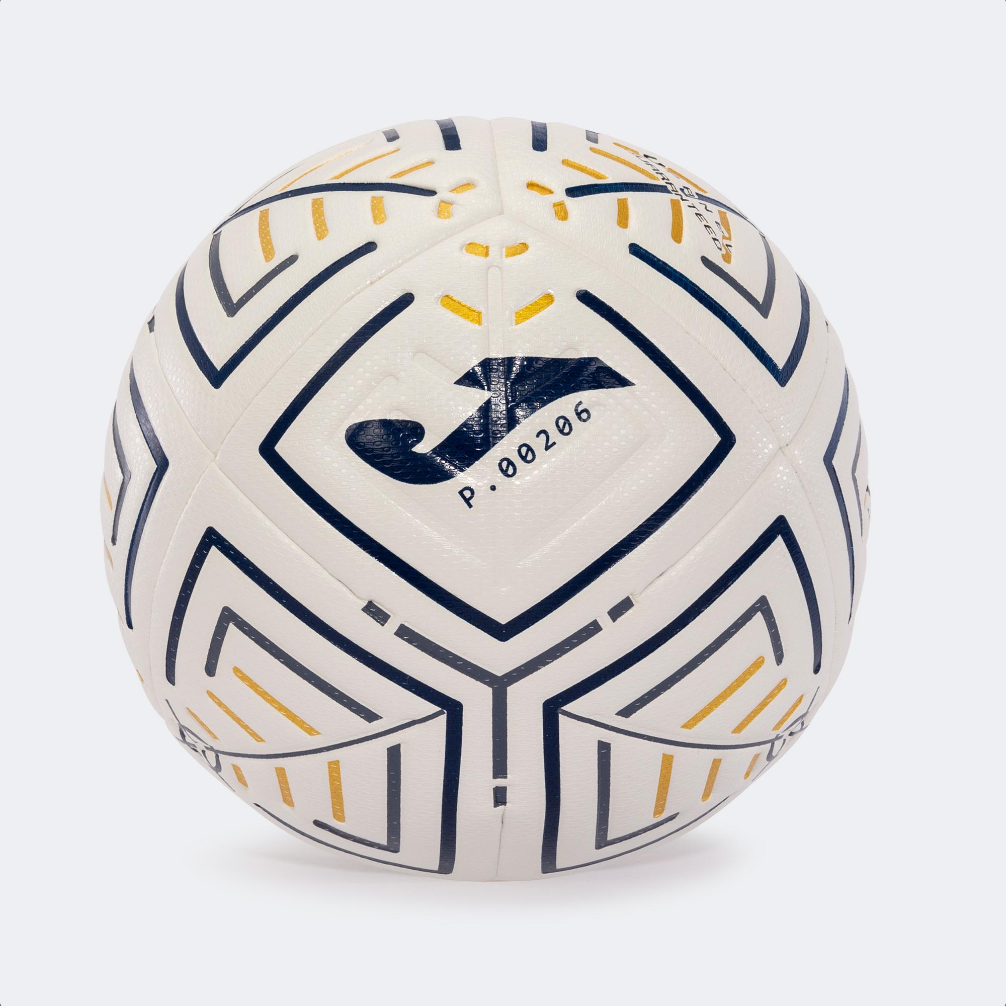 М'яч футбольний Joma 400852.203.4 T4 Uranus II Ball White Navy