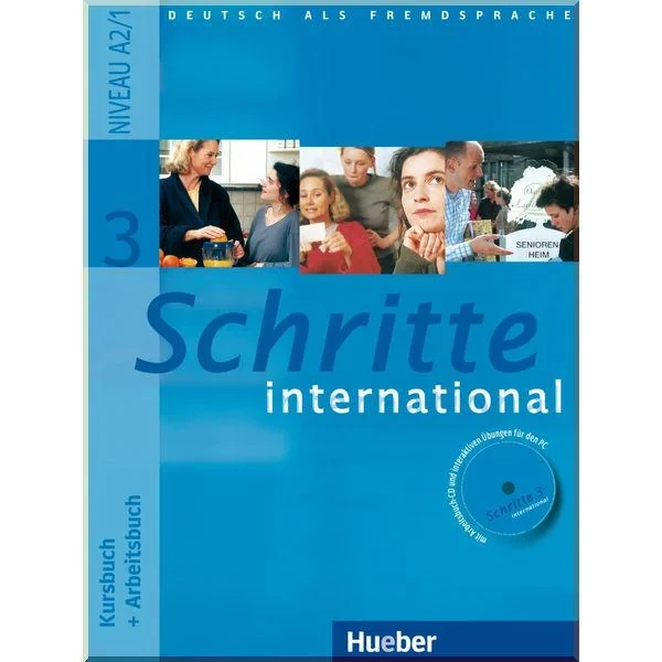 Учебник Schritte international 3 Kursbuch и Arbeitsbuch mit Audio-CD zum Arbeitsbuch und interaktiven Übungen