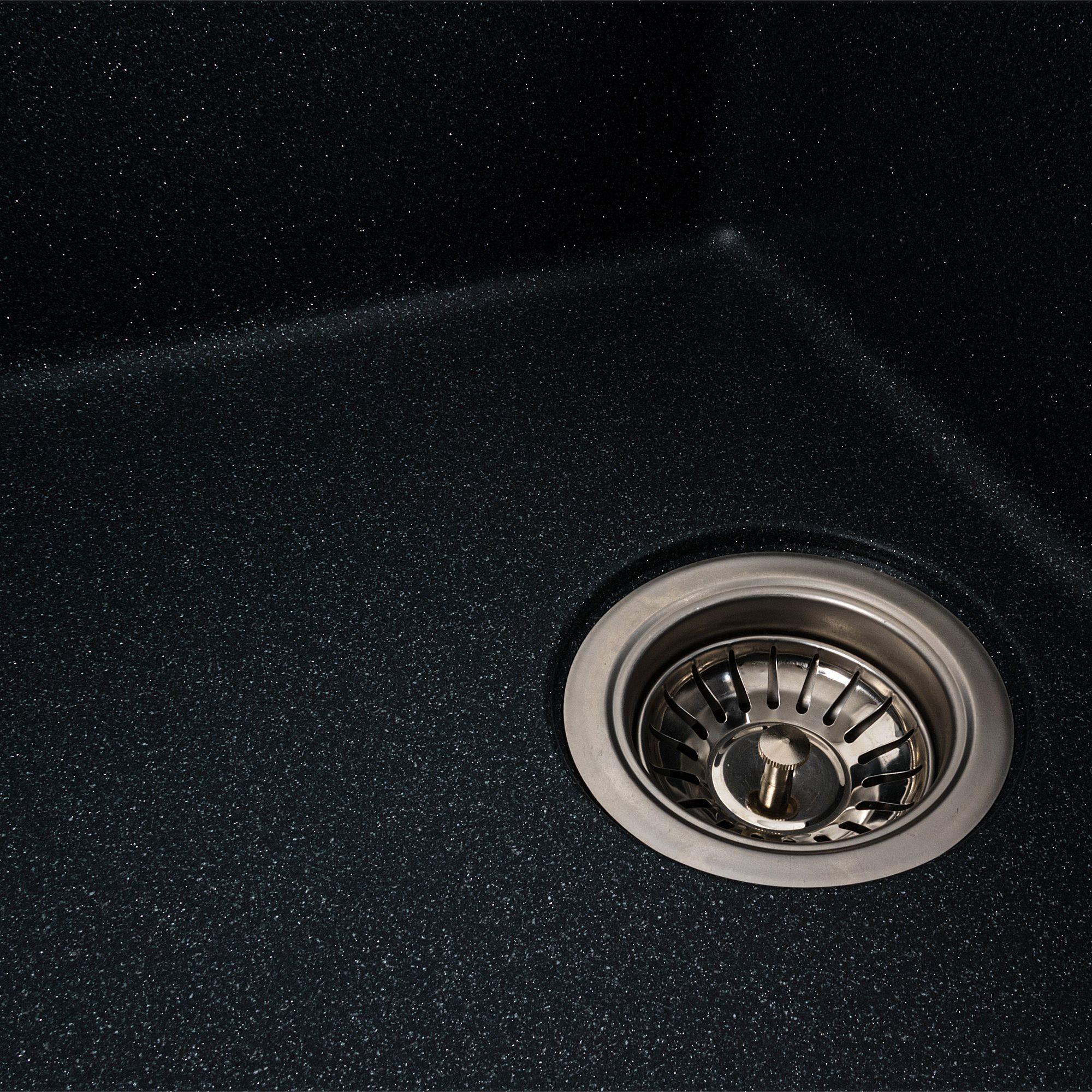 Мойка для кухни гранитная Platinum 6250 ZIRKONE матовая Антрацитовый - фото 5 Мойка для кухни гранитная Platinum 6250 ZIRKONE матовая Антрацитовый - фото 5