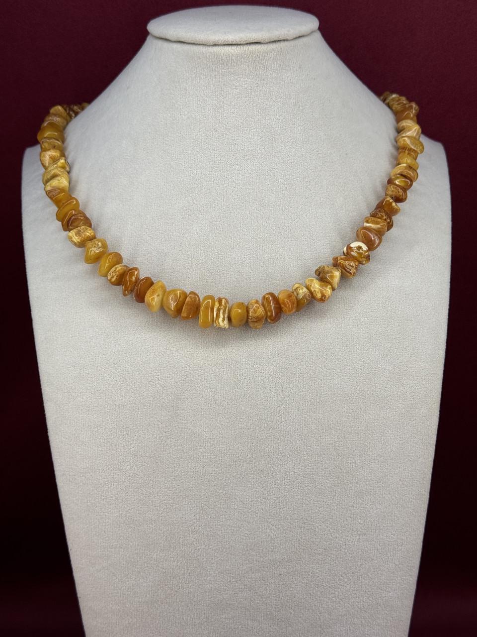 Ожерелье из янтаря лечебное 50 см (н-752)