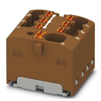 Розподільний блок Phoenix Contact PTFIX 4/6X1,5 BN 450В 17,5A Push-in Коричневий (1047469) Розподільний блок Phoenix Contact PTFIX 4/6X1,5 BN 450В 17,5A Push-in Коричневий (1047469)