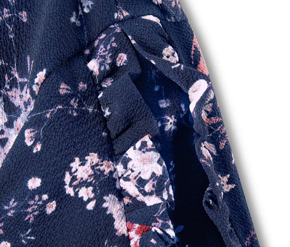 Блуза квіткова вільного крою від Tchibo р. 46 - фото 10