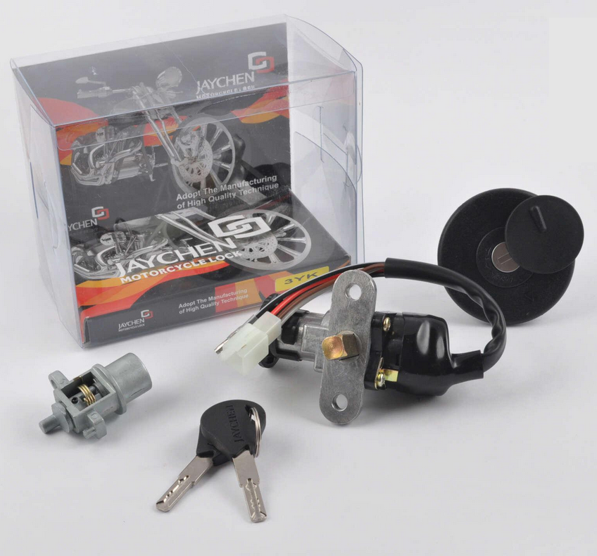 Замок зажигания комплект Yamaha JOG 3YK NEXT ZONE JAYCHEN (Z-377)