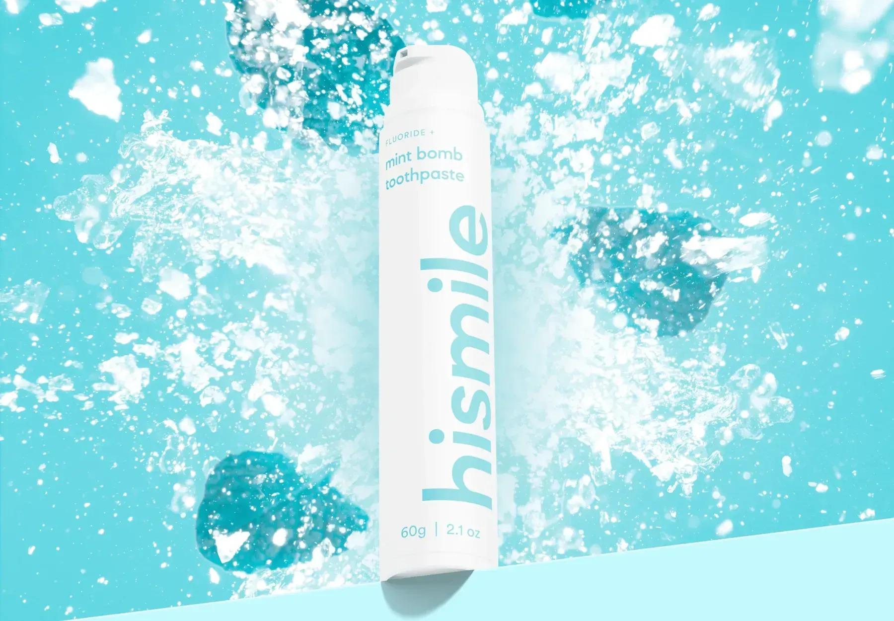 Зубная паста Hismile Mint Bomb Toothpaste со вкусом мяты 60 г (29511085) - фото 3 Зубная паста Hismile Mint Bomb Toothpaste со вкусом мяты 60 г (29511085) - фото 3