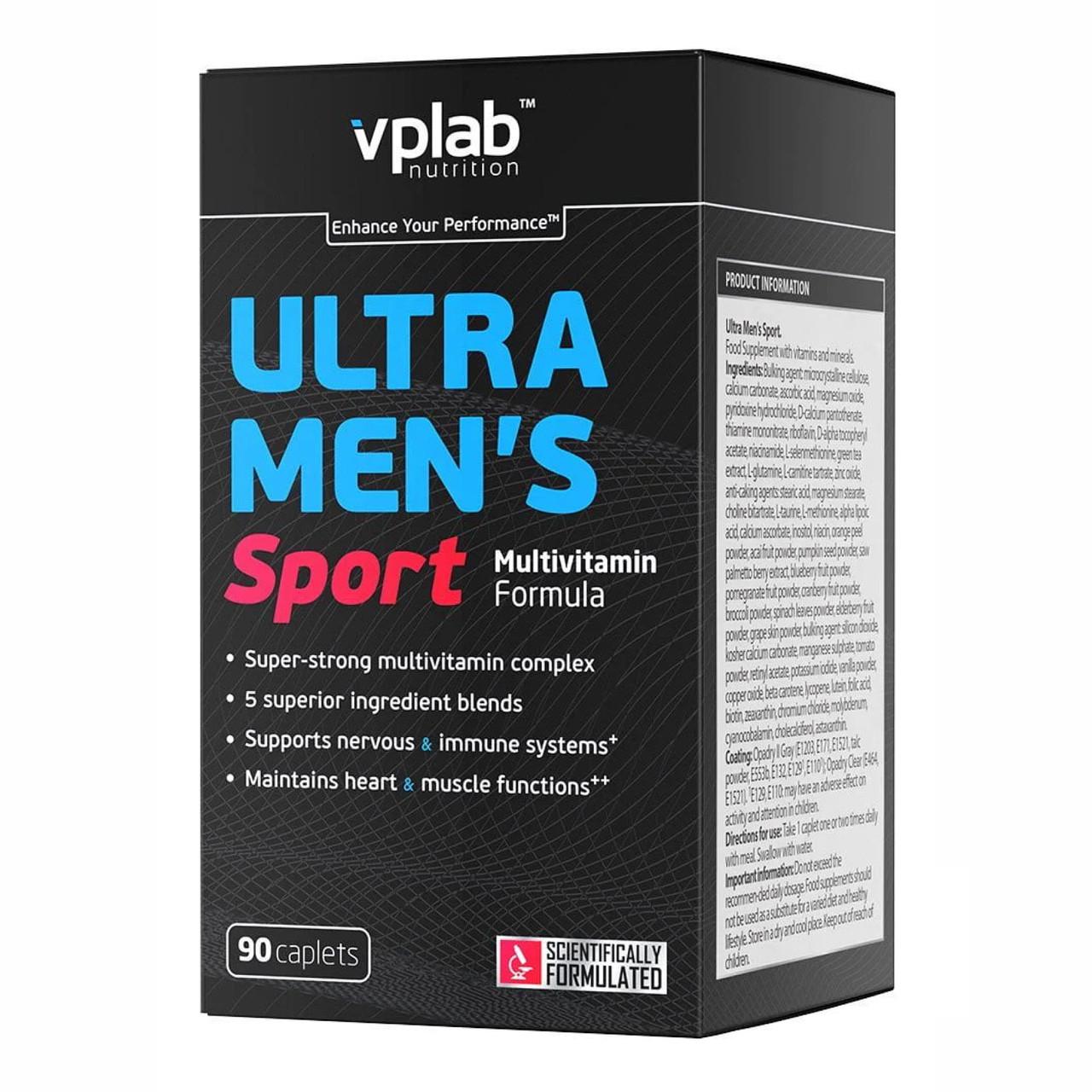 Мультивитамины Ultra Men's Sport 90 капсул (33702536)