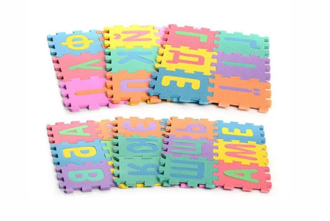 Коврик-мозаика HOME M 0379 Алфавит Коврик-мозаика HOME M 0379 Алфавит