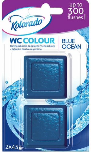 Кубики в бачок для туалету Kolorado Blue Ocean 2шт 50 г (5902506004399)