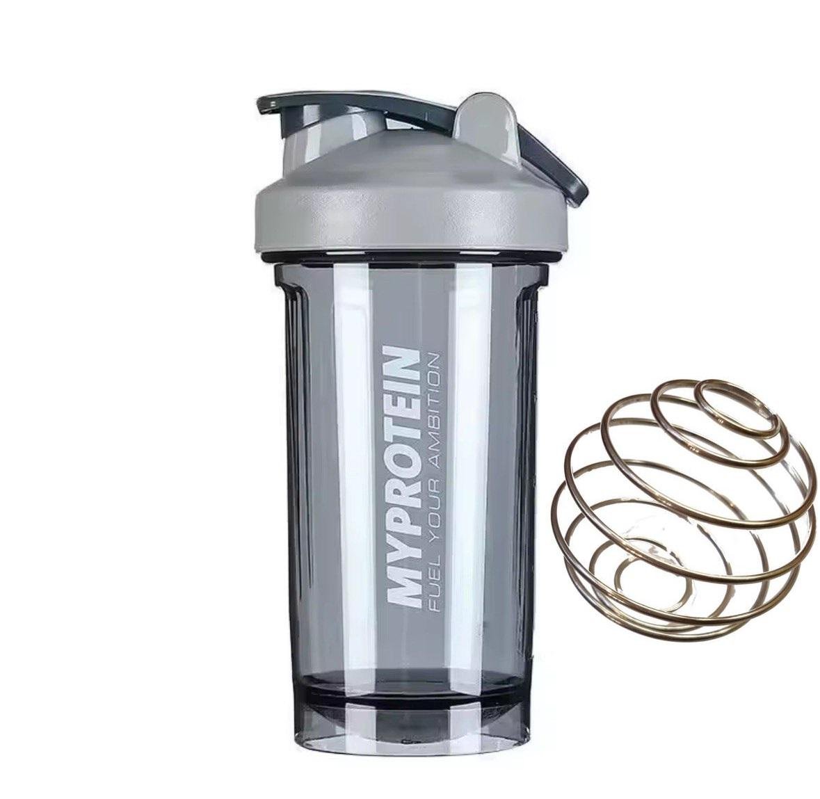 Шейкер с пружиной Myprotein fuel yuor ambition 700 мл Серый (29030981)