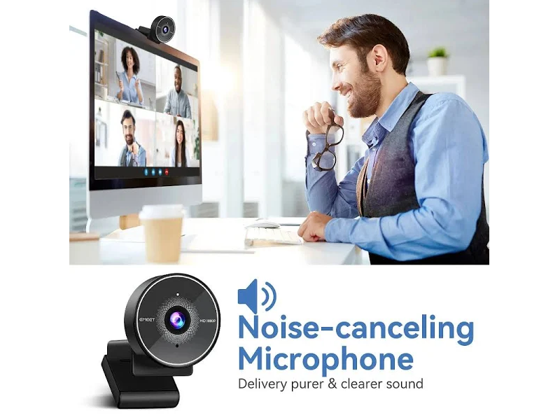 Веб-камера EMEET SmartCam C955 Full HD 30FPS із вбудованим мікрофоном - фото 3