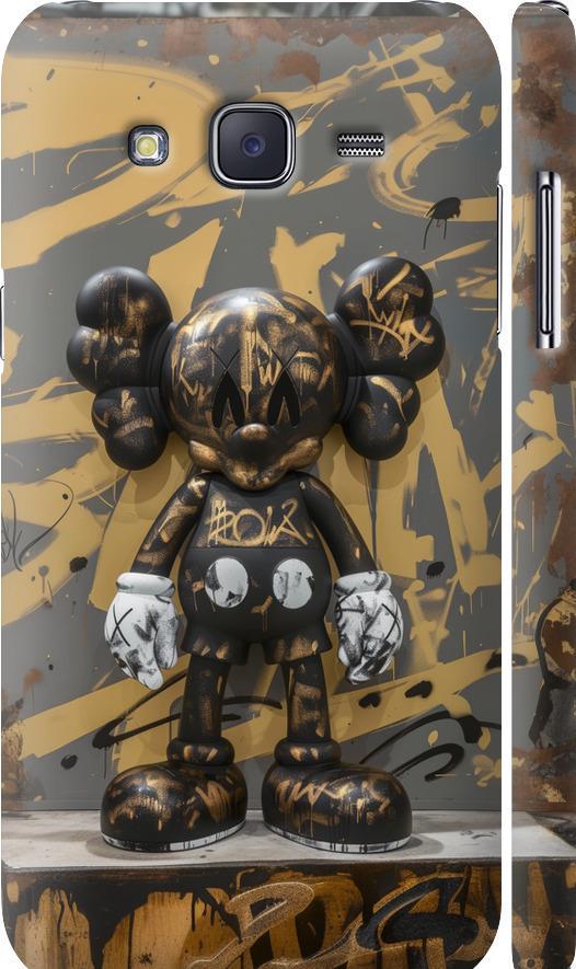 Чехол на Samsung Galaxy J5 (2015) J500H Bronze kaws (6097m-100-42517)