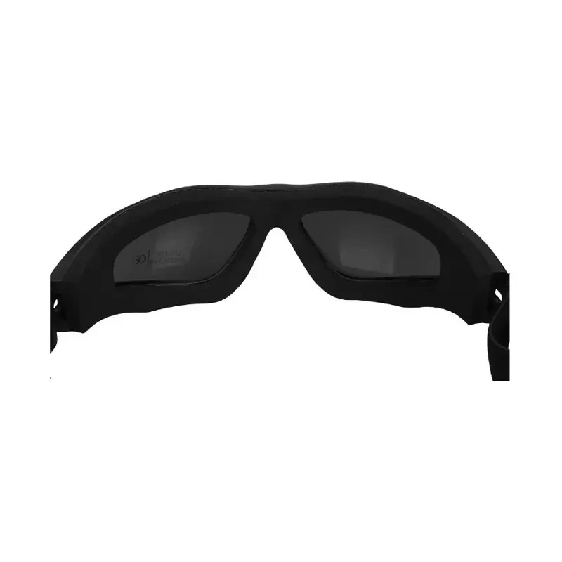 Очки защитные десантные затемненные Mil-Tec Commando Brille Air Pro Schwarz Smoke (15615302) - фото 6