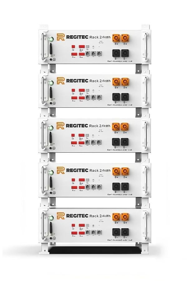 Акумуляторна батарея модульна Regitec Solar Rack LiFePo4 25,5 kWh (RGT Rack25,5 kWh)